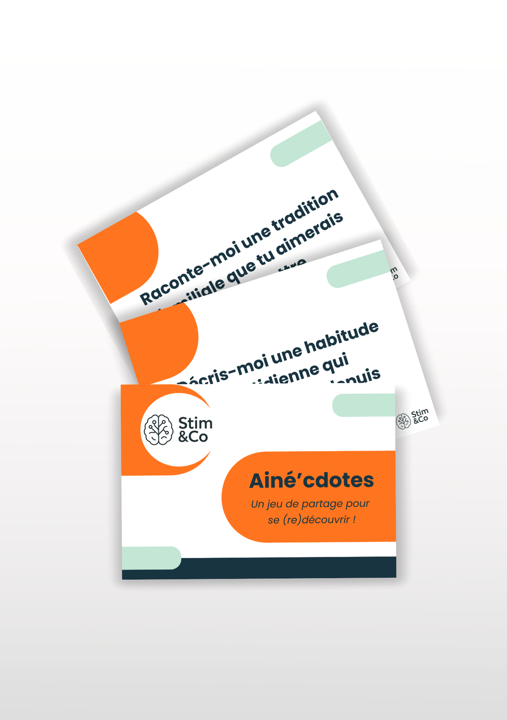 Agenda pour aidant avec 3 thématiques : organisation, astuces et soutien pour les proches aidants! Un jeu de partage et de découverte, favorisant la stimulation cognitive du cerveau (réminiscence des souvenirs), des moments aidant-aidé, pour les seniors aînés personnes âgées. Outils neuropsychologiques/psychologie