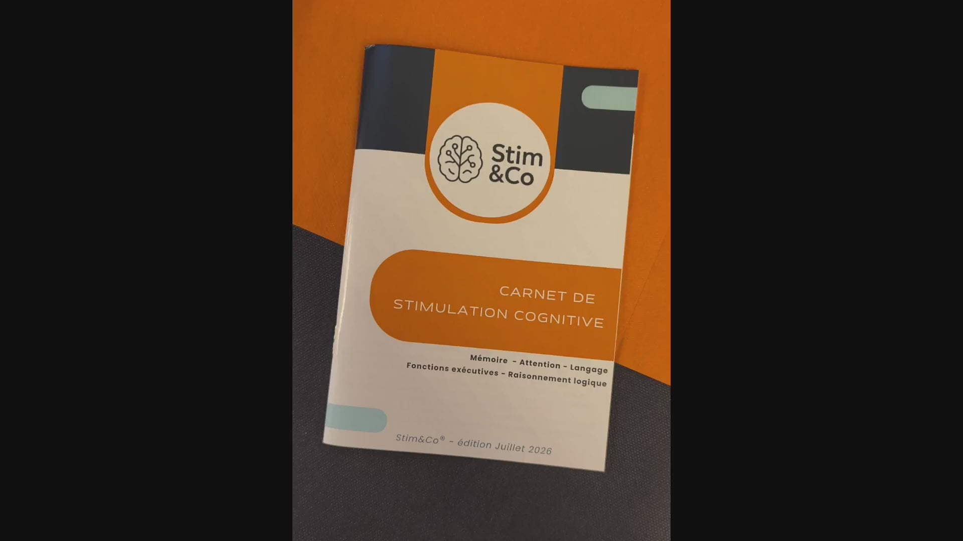 Stim&Co - Stimandco - aîné - aînés - personnes âgées - carnet de stimulation cérébrale
stimulation cognitive senior
exercices mémoire sénior
cahier mémoire personnes âgées
jeux cognitifs seniors
entraînement cérébral
entretien de la mémoire
santé cognitive
fonctions cognitives
mémoire
attention
concentration
logique
raisonnement
langage
orientation
autonomie des personnes âgées
vieillissement cérébral
vieillissement cognitif
prévention du déclin cognitif
bien vieillir
activité cerveau